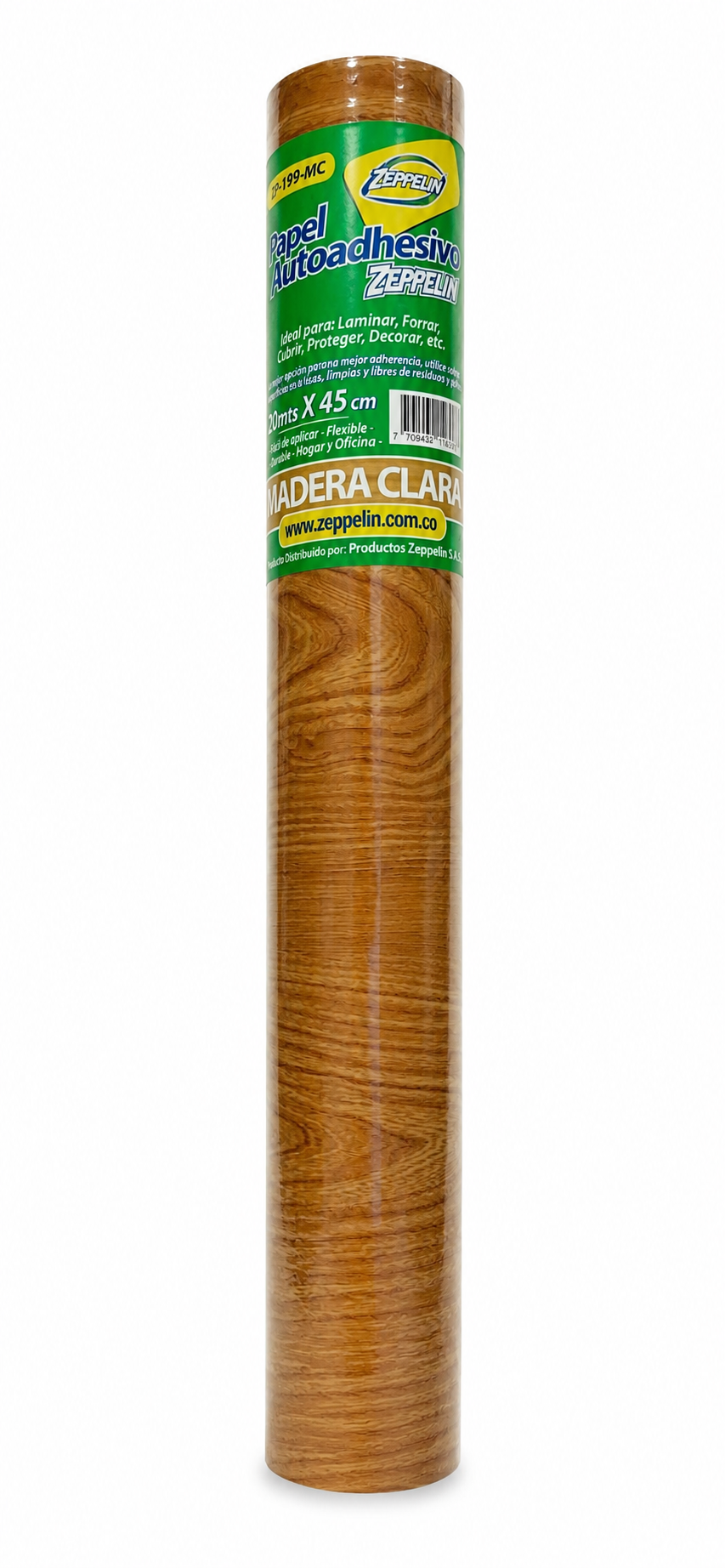 PAPEL CONTAC MADERA 20MT ZEPPELIN ZP199