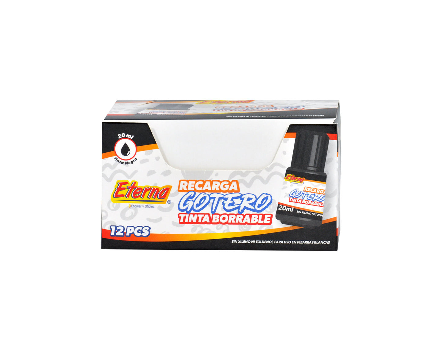 TINTA MARCADOR RECARGABLE ETERNA 20ML