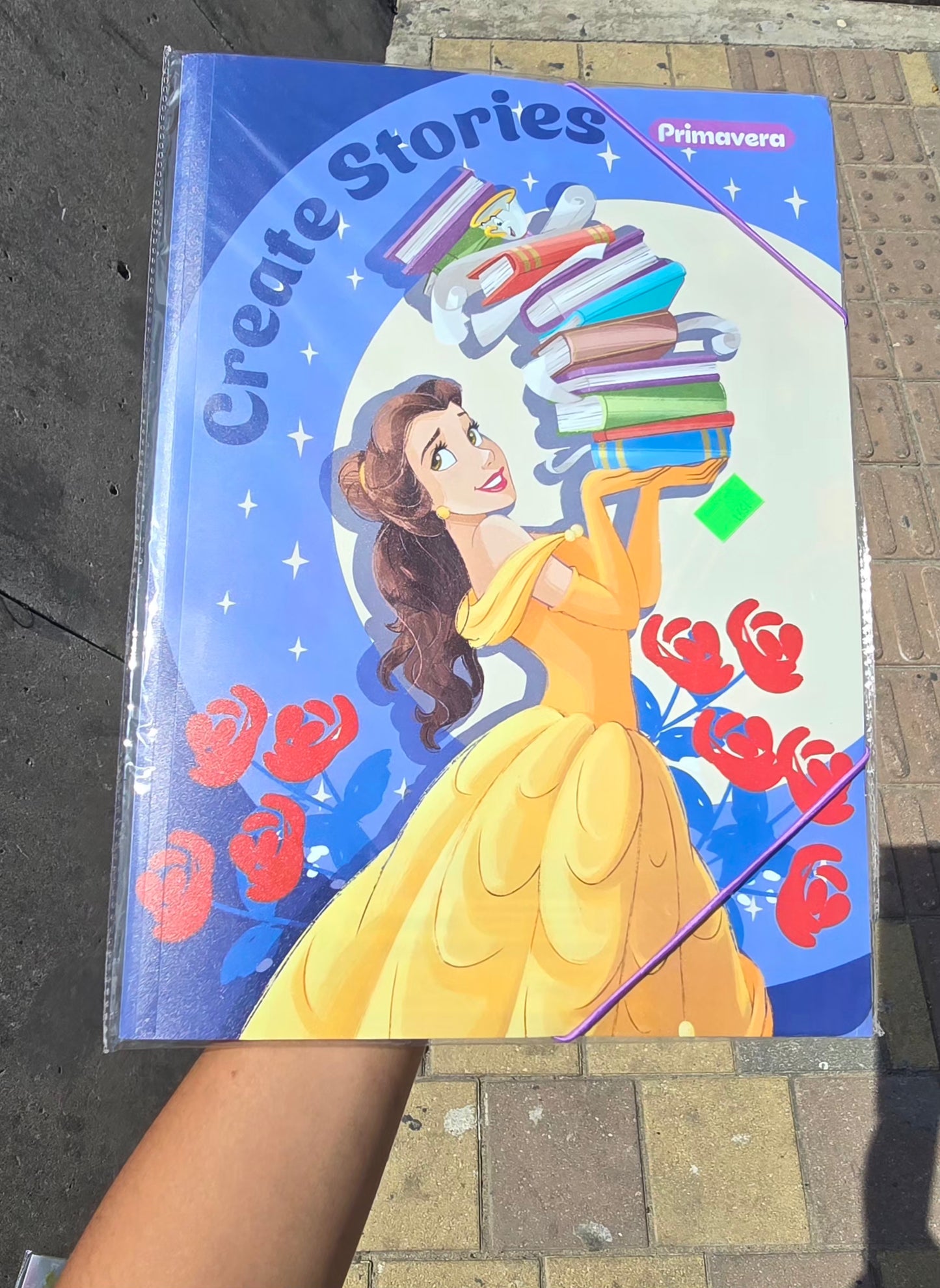CARPETA PLASTICA LIGA EST.PRIMAVERA NIÑA