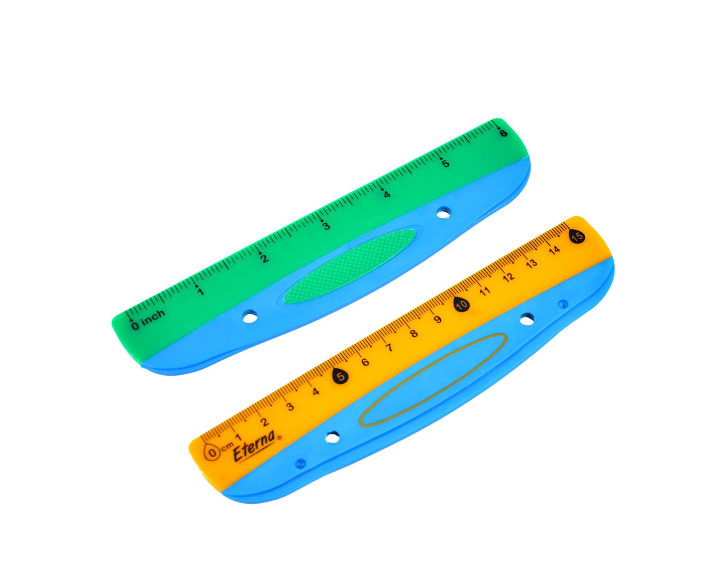 REGLA BICOLOR ETERNA 15CM