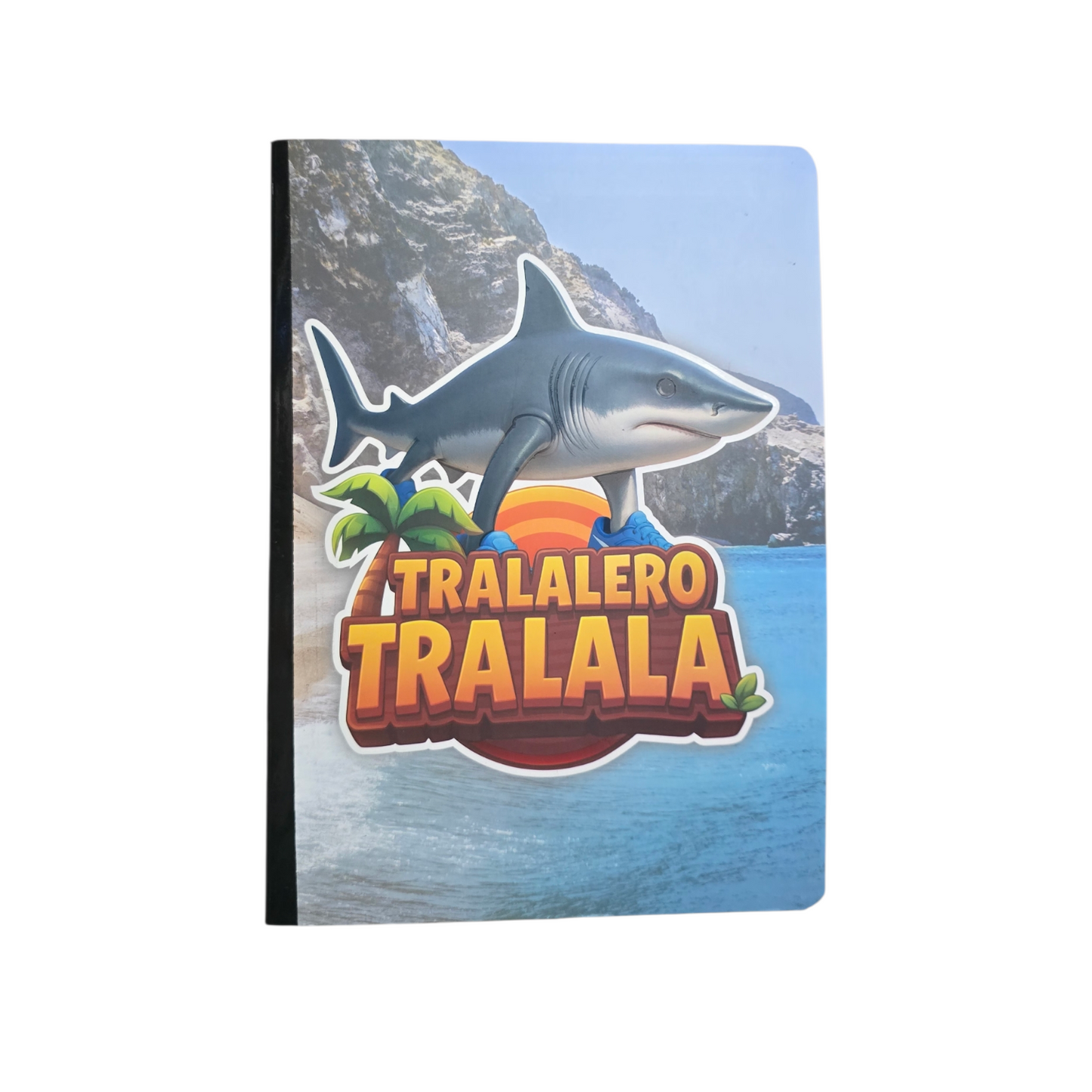 CUADERNO 100H TRALALERO TRALALA TIKTOK RAYADO/ CUADRICULADO