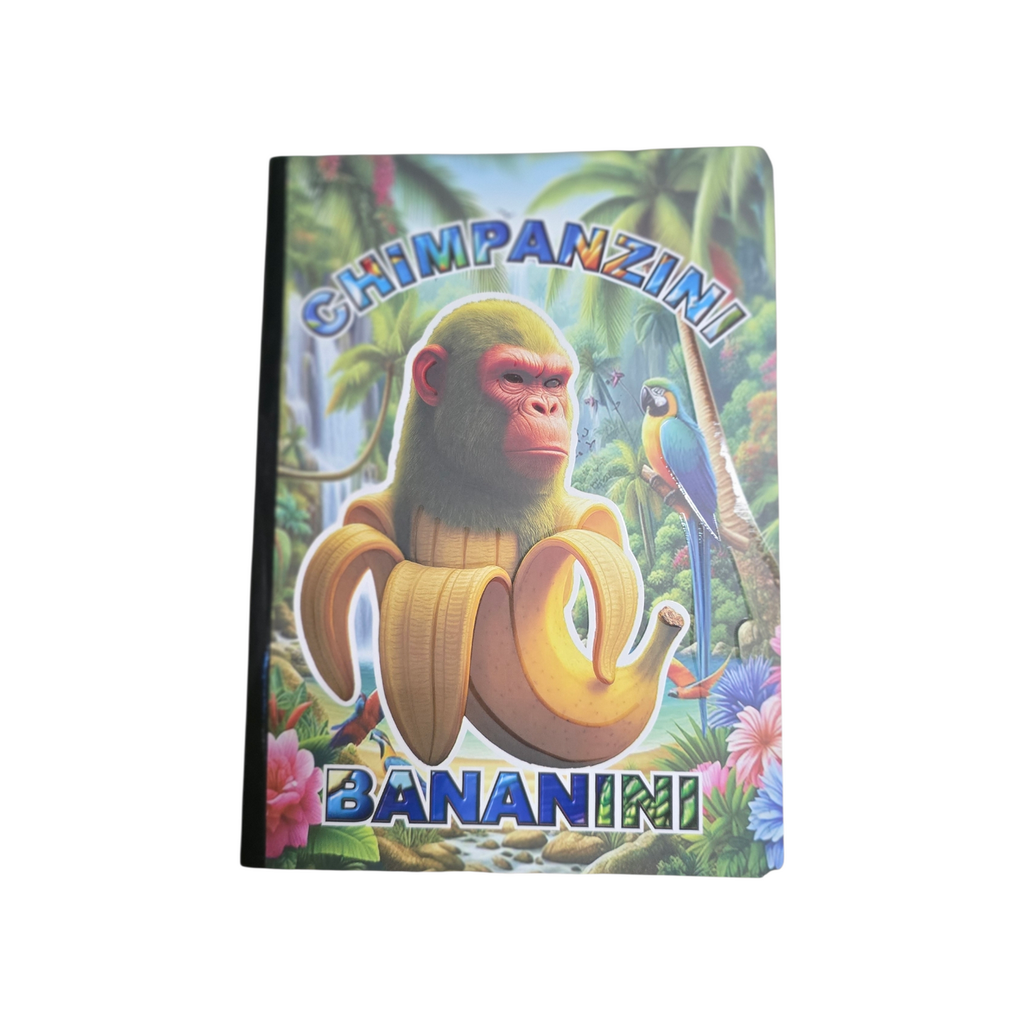CUADERNO 100H TRALALERO TRALALA TIKTOK RAYADO/ CUADRICULADO