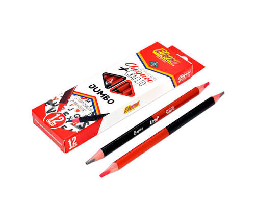 LAPIZ ETERNA BICOLOR JUMBO GRAFITO CHEQUEO ET566
