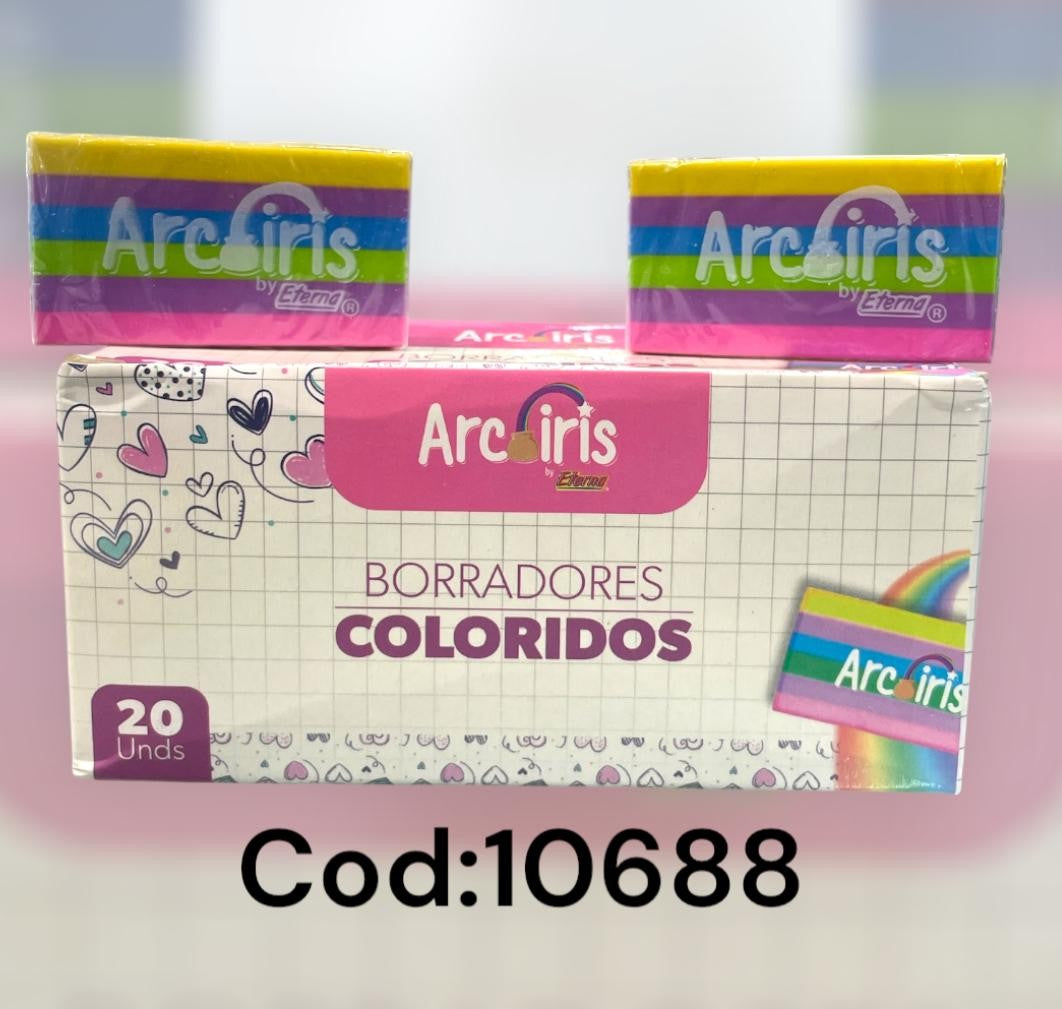 BORRADOR ETERNA ARCOIRIS RAYAS ETA001