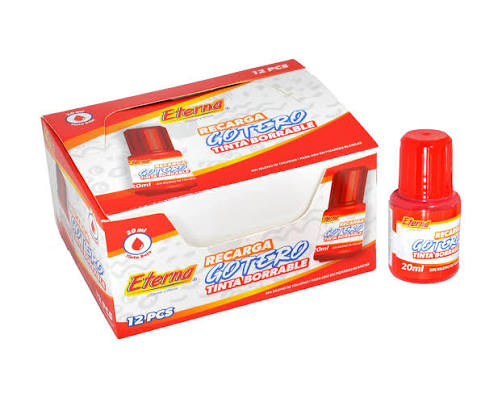 TINTA MARCADOR RECARGABLE ETERNA 20ML