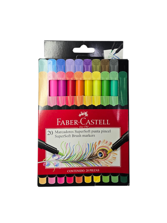PLUMON FABER-CASTELL SUPER SOFT X20