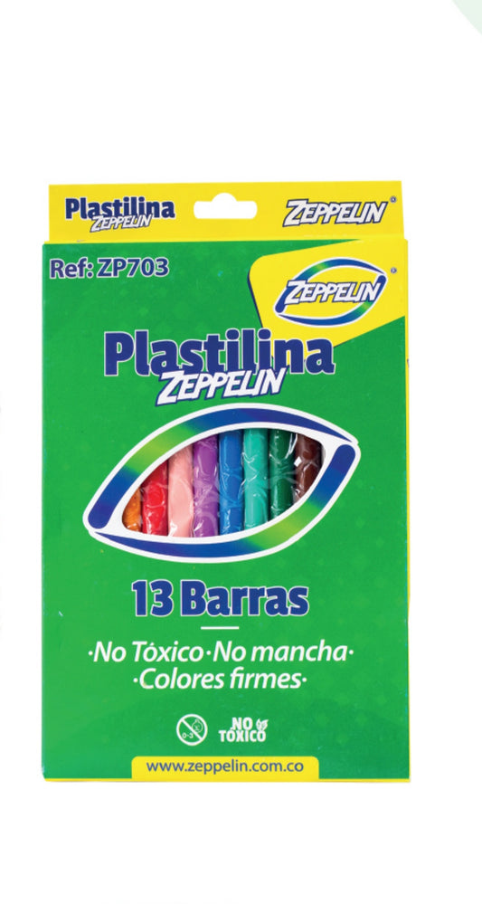 PLASTILINA LARGA X13 ZEPPELIN