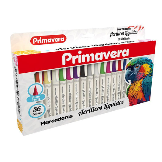 MARCADOR ACRILICO LIQUIDO X36 PRIMAVERA