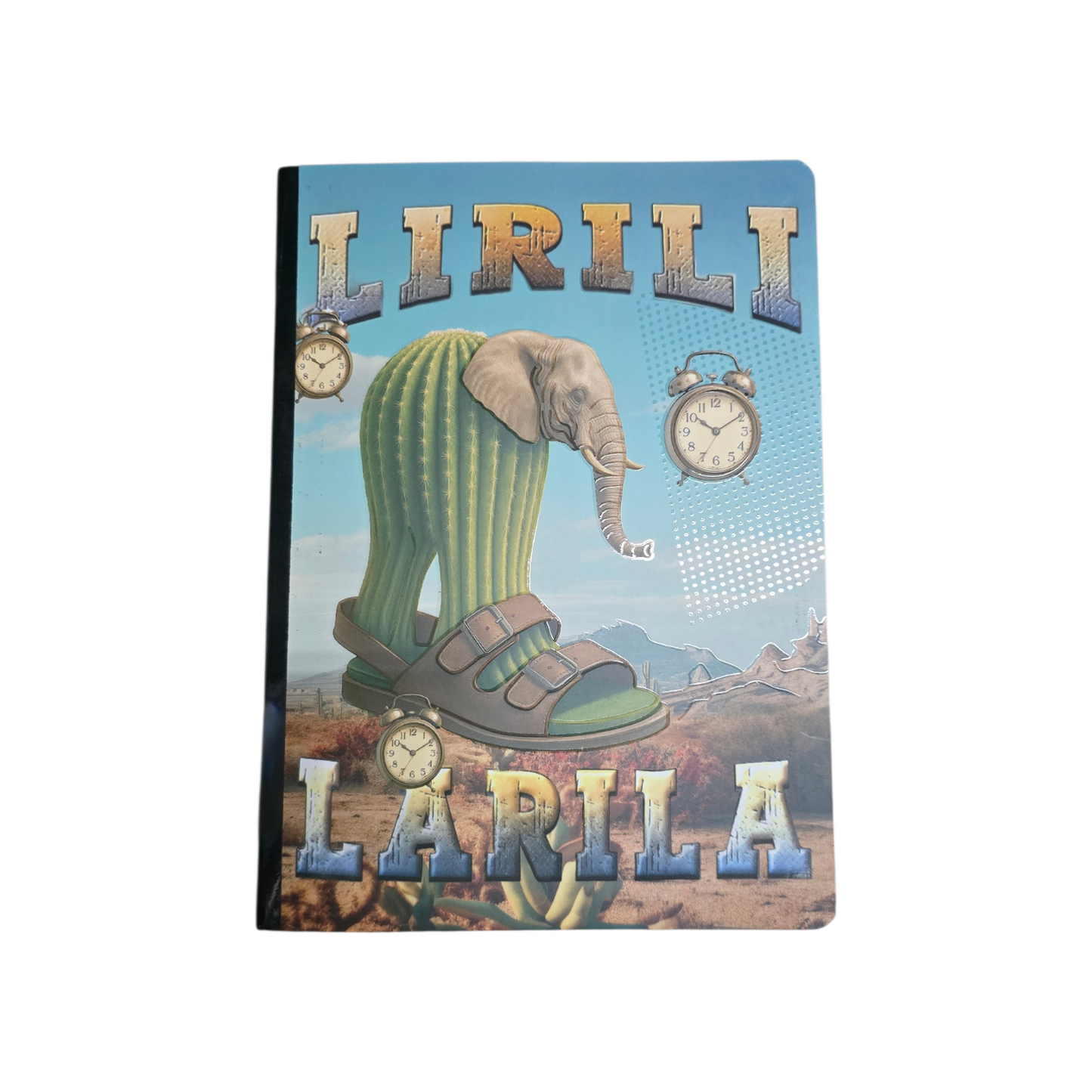 CUADERNO 100H TRALALERO TRALALA TIKTOK RAYADO/ CUADRICULADO