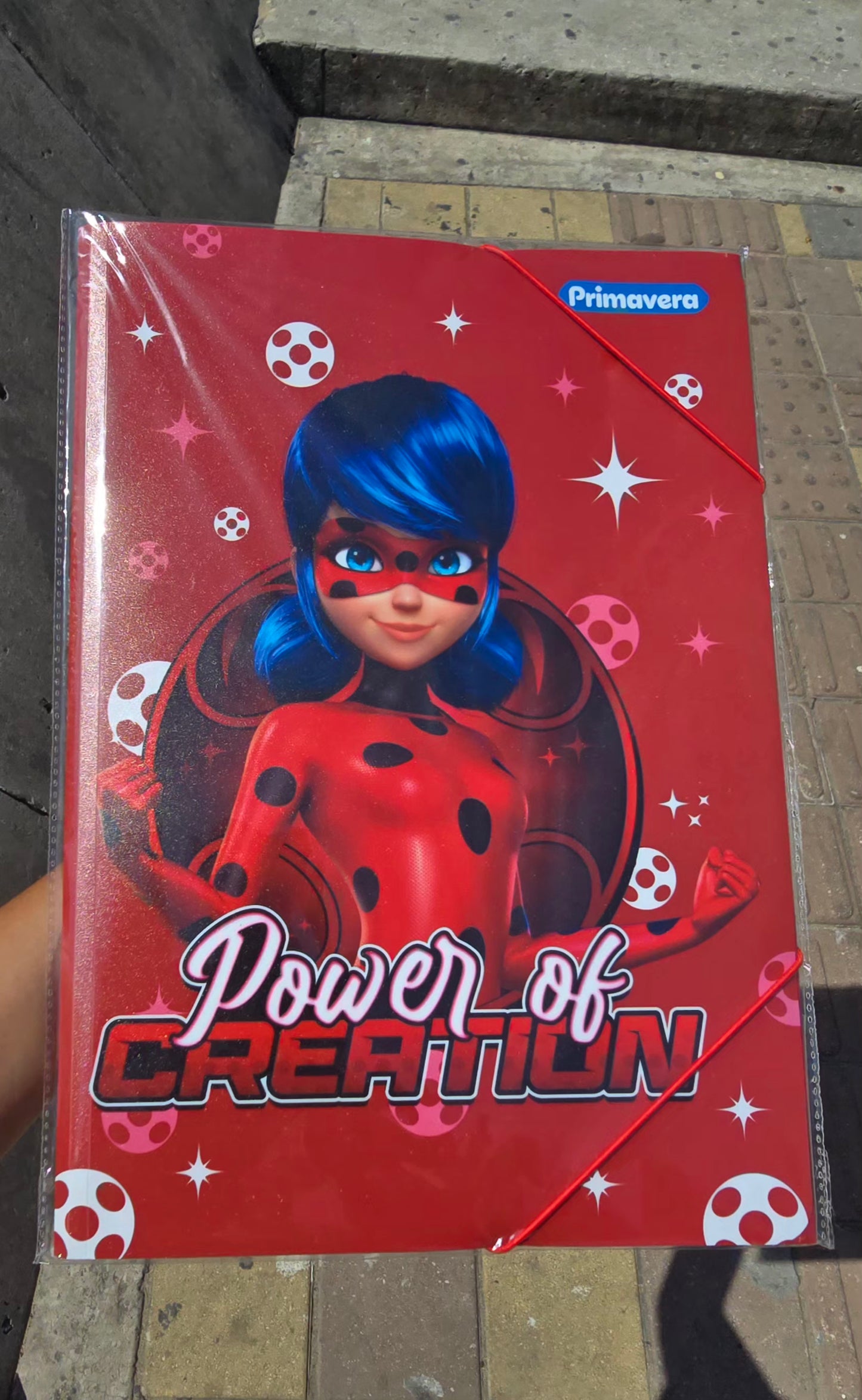 CARPETA PLASTICA LIGA EST.PRIMAVERA NIÑA