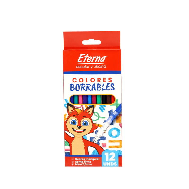 COLORES BORRABLES ETERNA X12 ET1302