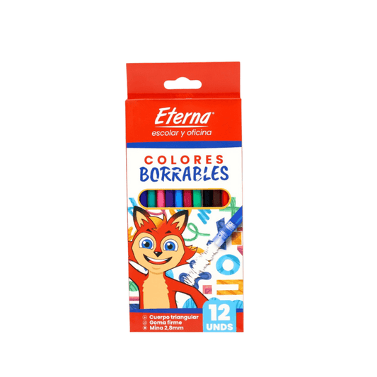 COLORES BORRABLES ETERNA X12 ET1302