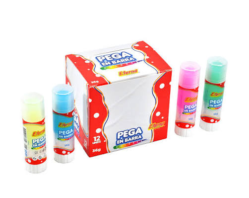 PEGANTE EN BARRA ETERNA COLORES 25GR ET-640