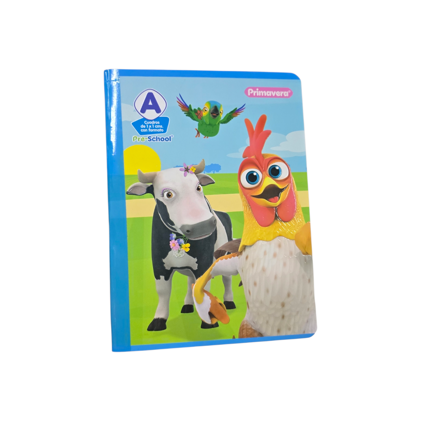 MI PRIMER CUADERNO PRE-CUADRITOS-A PRIMAVERA NIÑO