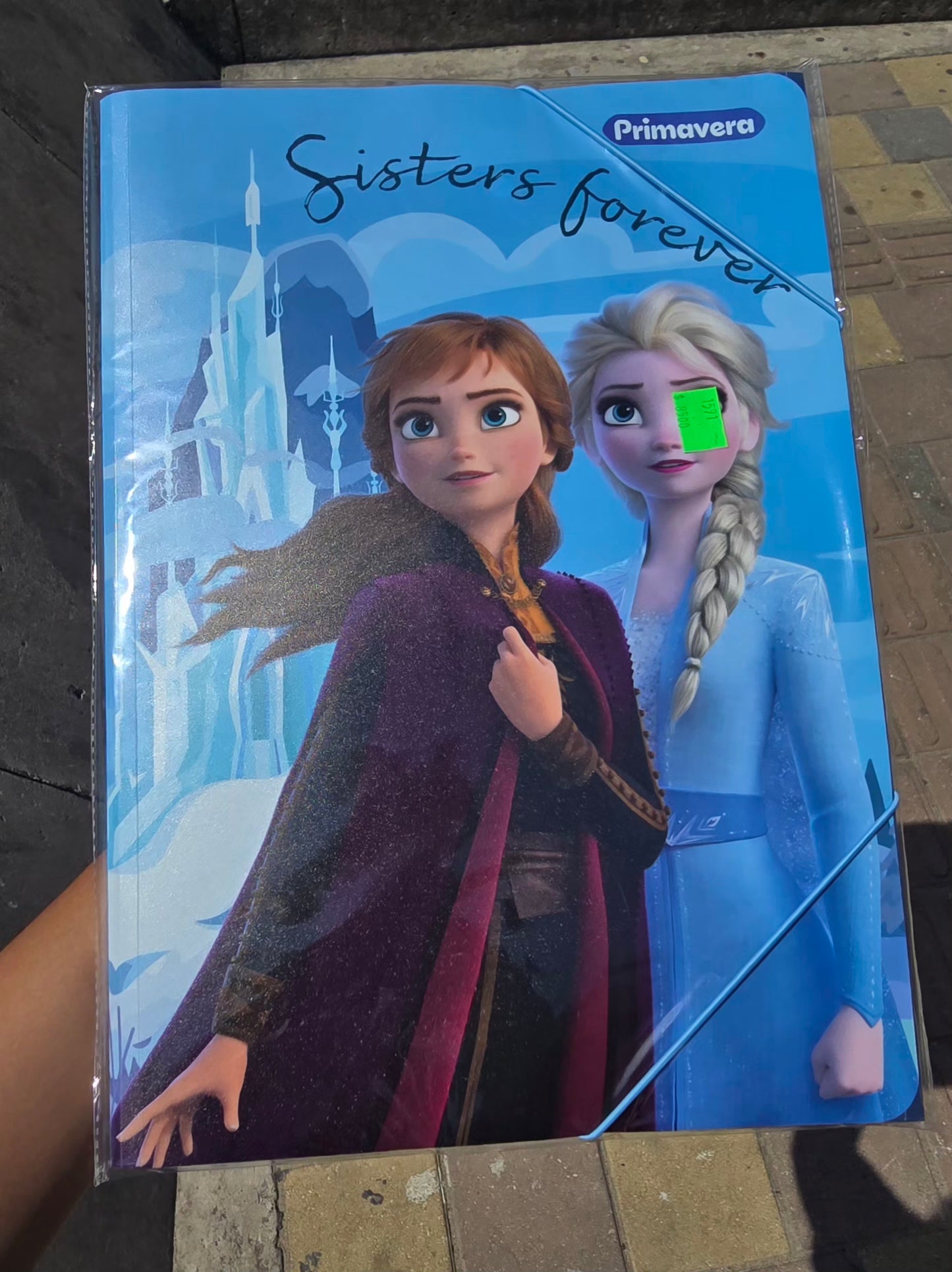 CARPETA PLASTICA LIGA EST.PRIMAVERA NIÑA