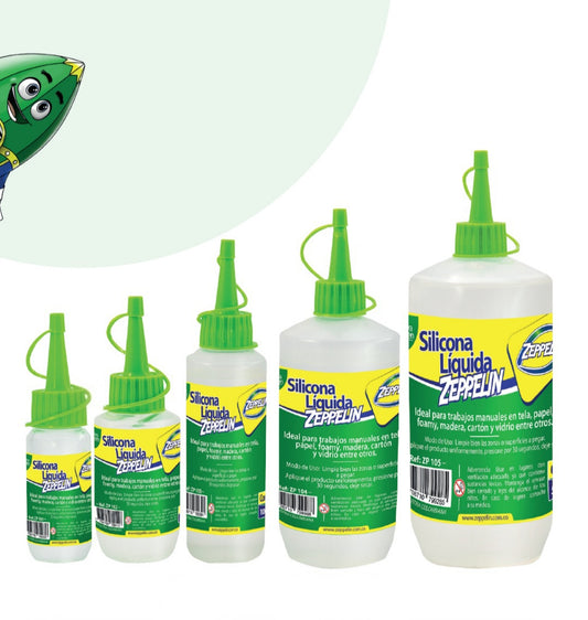 SILICONA LIQUIDA ZEPPELIN DE 30ML A 500ML
