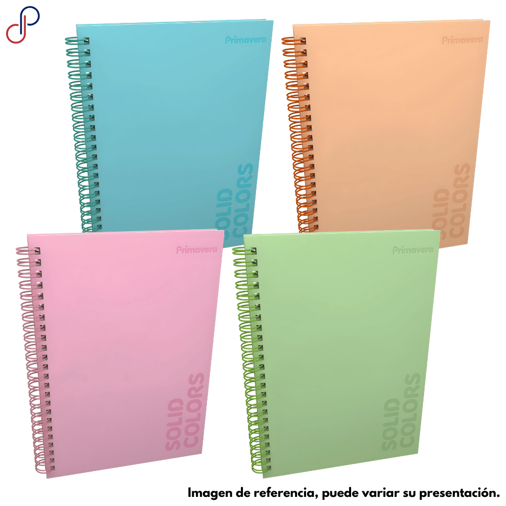 CUADERNO ARG 105 PD UNICOLOR PRIMAVERA