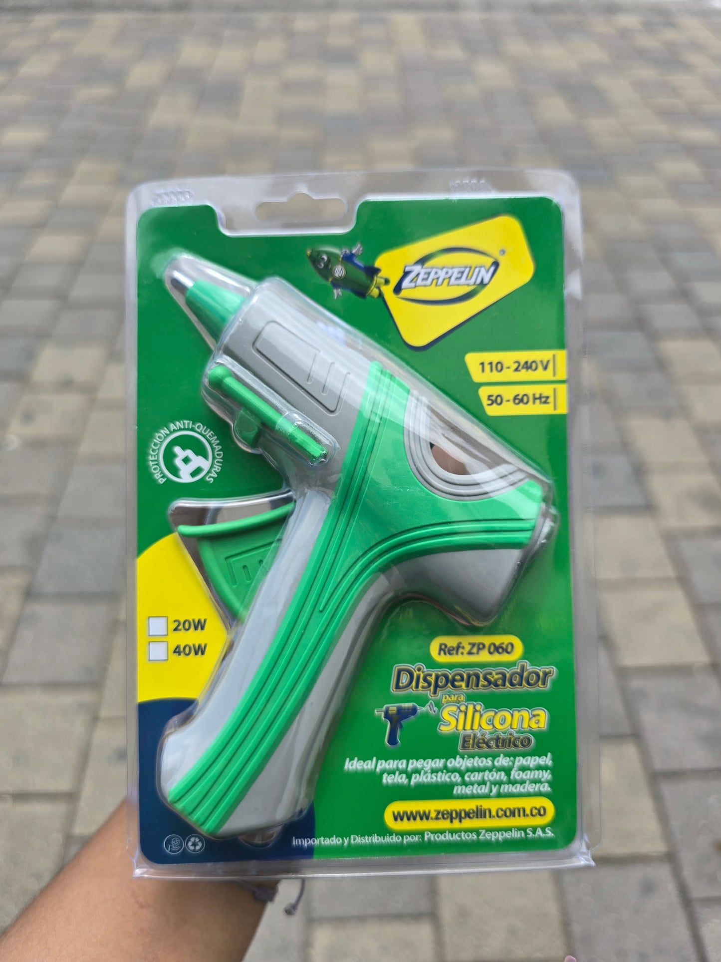 PISTOLA DE SILICONA PQ ZEPPELIN