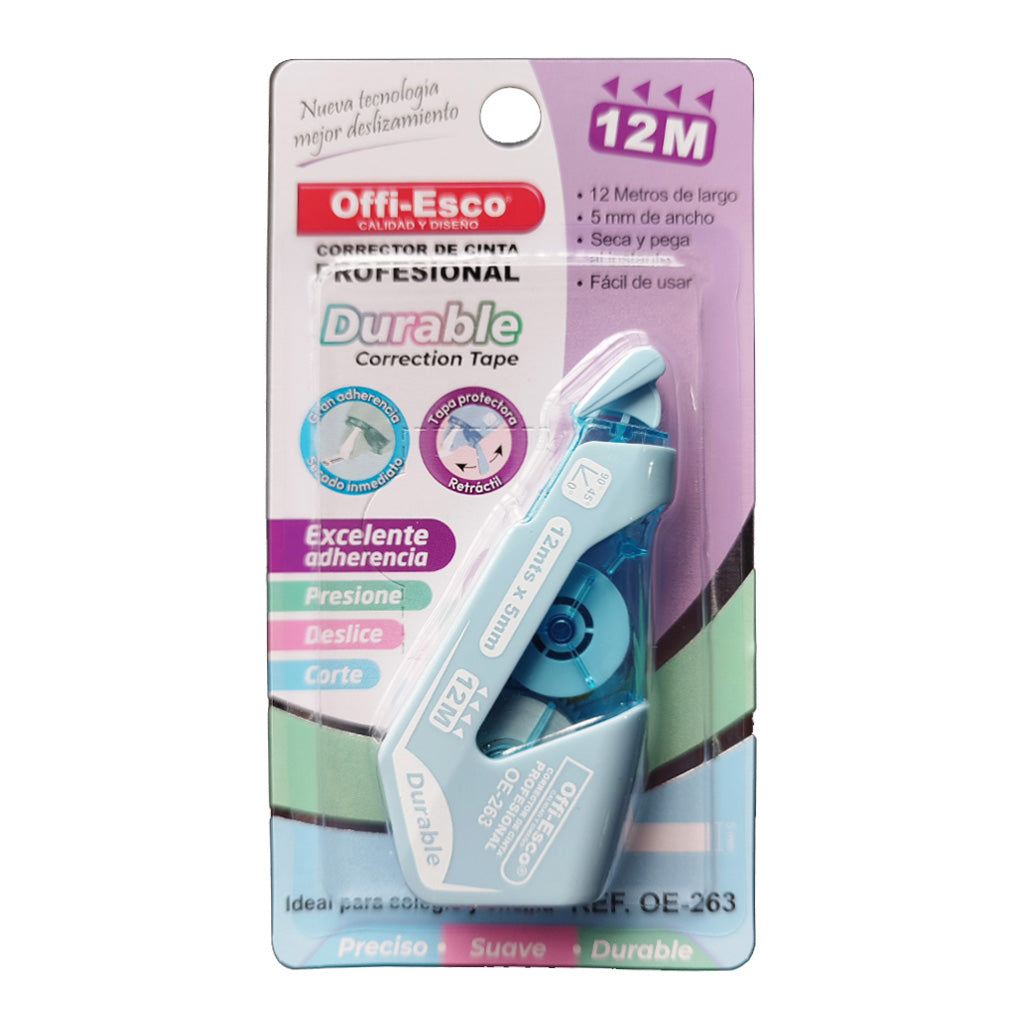 CORRECTOR EN CINTA OFFIESCO 12M X5MM OE-263