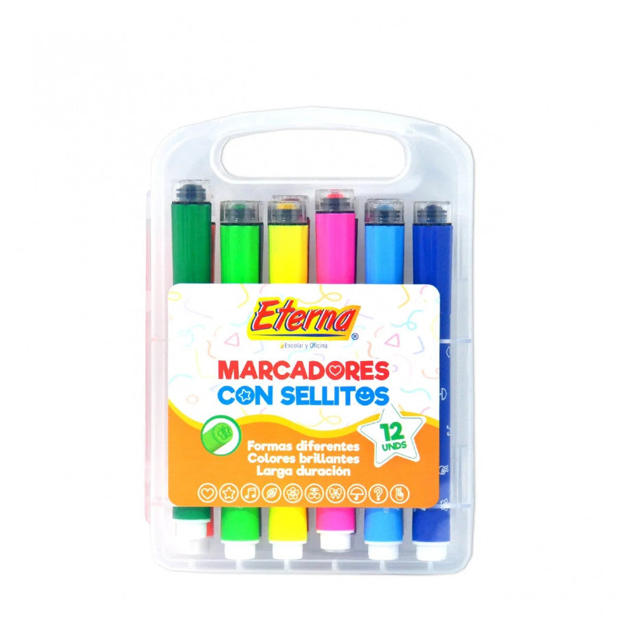 MARCADOR DE AGUA ETERNA X12 CON SELLITO ET779