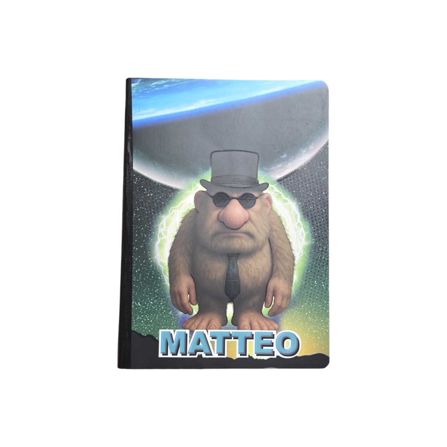 CUADERNO 100H TRALALERO TRALALA TIKTOK RAYADO/ CUADRICULADO