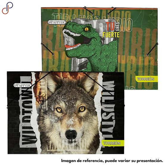 CARPETA FUELLE CARTON PAPPYER/ZEPPELIN