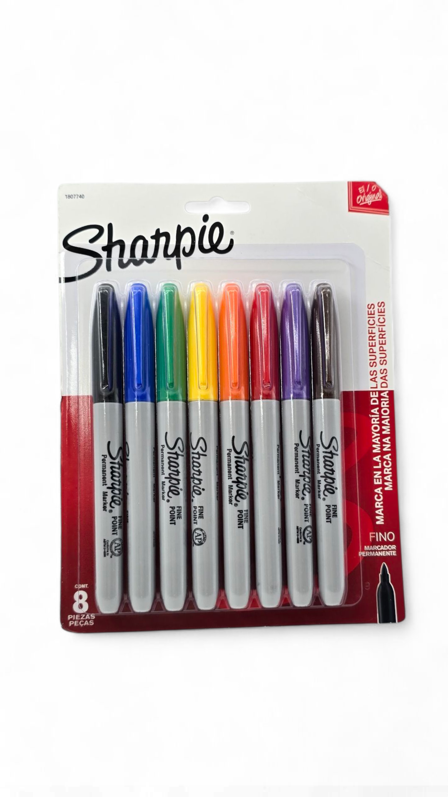 MARCADOR SHARPIE FINE P.FINA X8