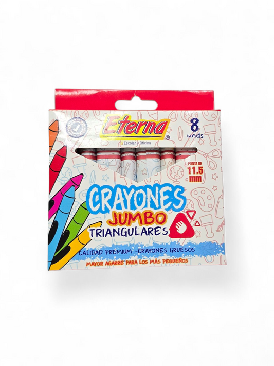 CRAYON TRIANGULAR 11,5MM ETERNA X 8