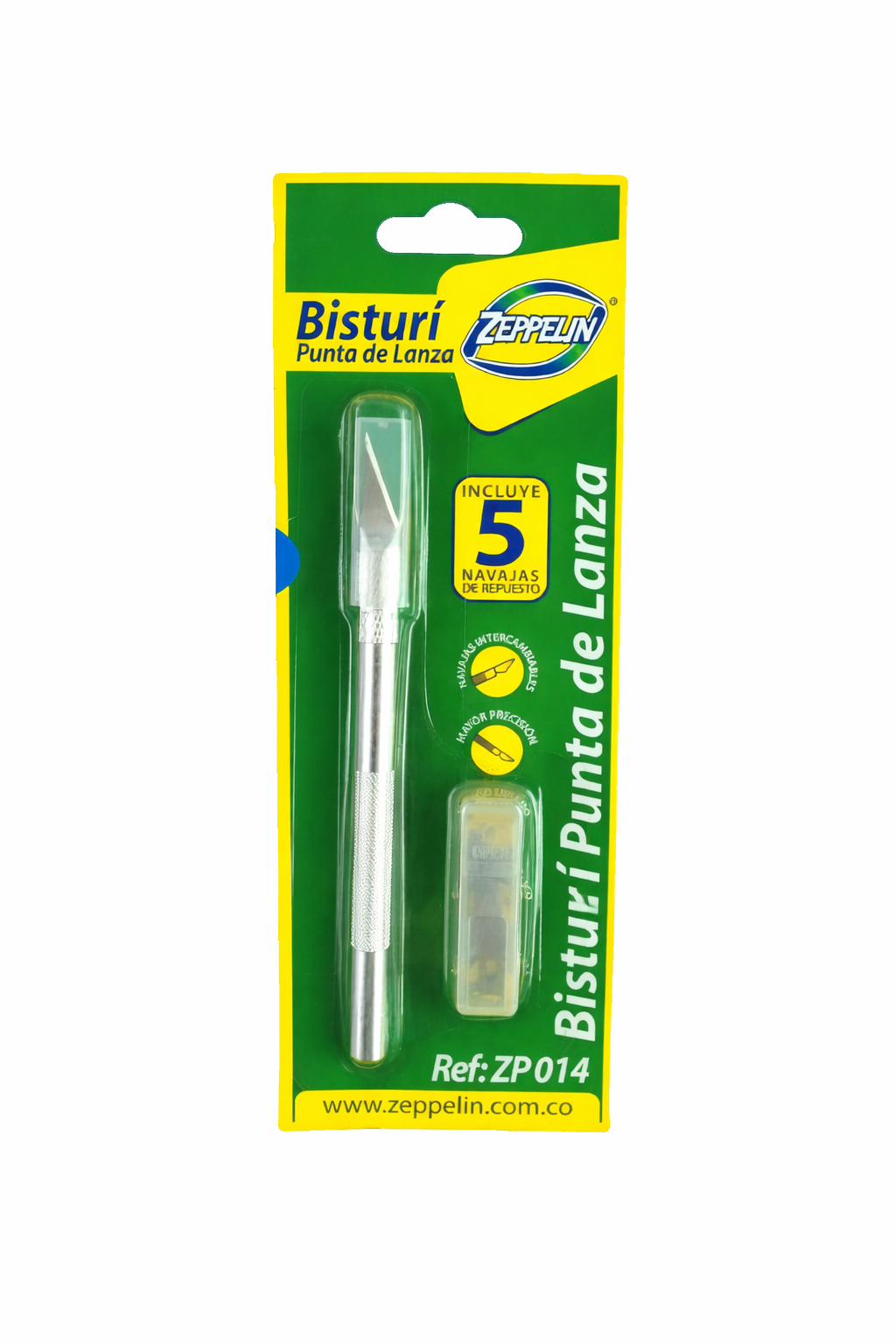 BISTURI CON REPUESTO ZEPPELIN ZP014