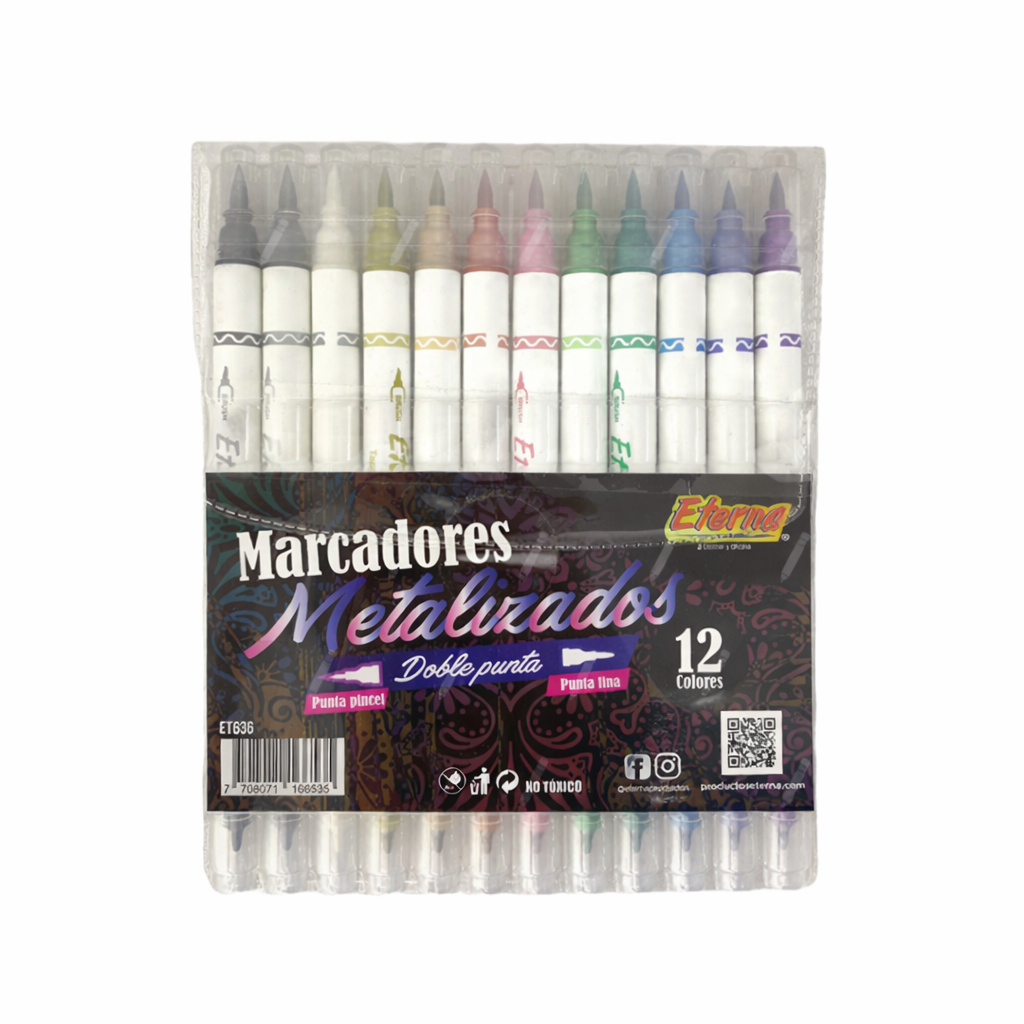 MARCADOR MET D/P X12 ETERNA ET636