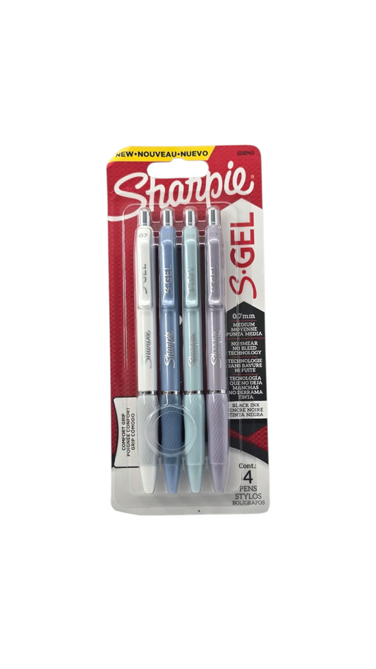 LAPICERO RT SHARPIE SEMI GEL X4