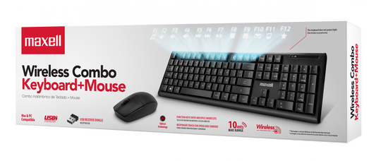 COMBO MOUSE Y TECLADO  MAXELL