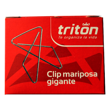 CLIPS MARIPOSA JUMBO X 12UND TRITON